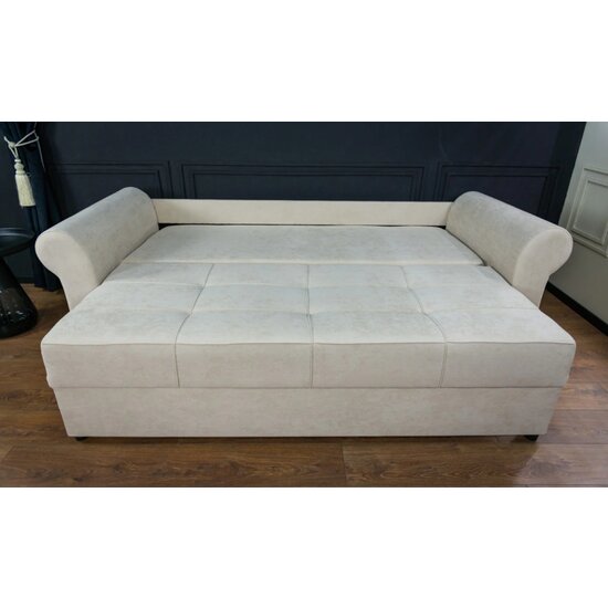 Canapea Extensibilă Elsa Bonell Mini, ladă depozitare integrată, sistem Doppelliege, tapițerie premium, 230x145x75 cm, Culoare personalizabilă picture - 3