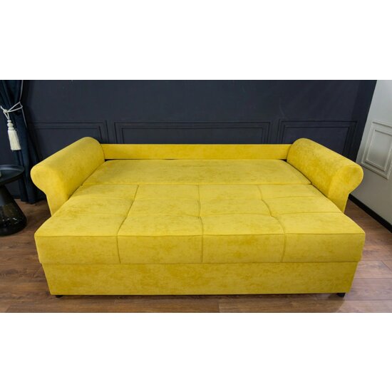 Canapea Extensibilă Elsa Memory Max, funcție rabatabilă, ladă depozitare, spumă memory premium, 230x107x75 cm, Culoare personalizabilă picture - 7