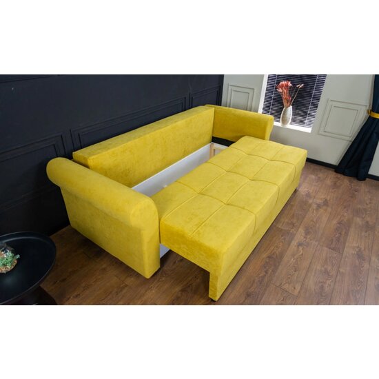 Canapea Extensibilă Elsa Memory Max, funcție rabatabilă, ladă depozitare, spumă memory premium, 230x107x75 cm, Culoare personalizabilă picture - 8