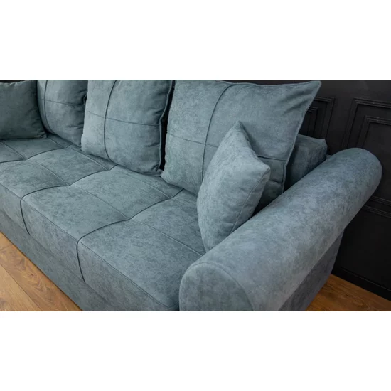 Canapea Extensibilă Elsa Memory Mini, funcție rabatabilă, ladă depozitare, spumă memory premium, 230x96x75 cm, Culoare personalizabilă picture - 3