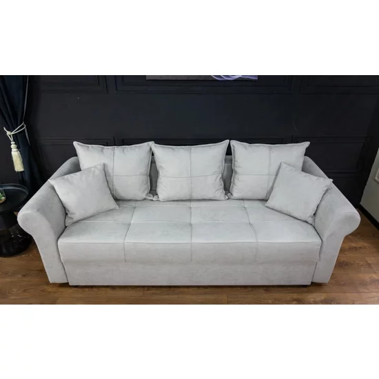 Canapea Extensibilă Elsa Memory Mini, funcție rabatabilă, ladă depozitare, spumă memory premium, 230x96x75 cm, Culoare personalizabilă picture - 7