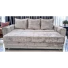 Canapea extensibilă Irina, gri - 234x100 cm, saltea micro-pocket, stofă premium picture - 2
