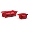 Canapea  Extensibila London Chesterfield 3 Locuri 228x106 cm picture - 1