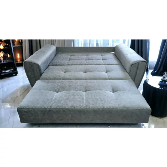 Canapea extensibilă Miruna 2 locuri, confort ridicat, stofă rezistentă, 180x110 cm, Gri picture - 4