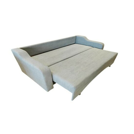 Canapea Royal, 3 locuri, extensibilă cu ladă de depozitare, structură lemn de fag + PAL, arcuri bonell, tapițerie catifea baby face 235x105x80 cm, Culoare personalizabilă picture - 4