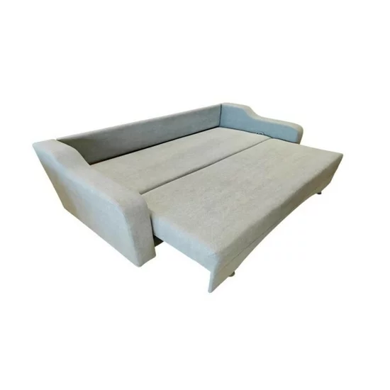 Canapea Royal, 3 locuri, extensibilă cu ladă de depozitare, structură lemn de fag + PAL, arcuri bonell, tapițerie catifea baby face 235x105x80 cm, Culoare personalizabilă picture - 4