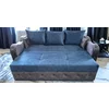Canapea extensibilă Yasmina, gri - 228x100 cm, structură rezistentă, stofă de calitate picture - 3