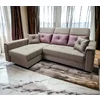 Colțar Paris Tip 1 extensibil,  culoare personalizabila - 240x165 cm, cu ladă de depozitare, saltea memory foam și micro pocket, structură din fag picture - 9