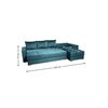 Coltar Claudia  XXL Extensibil 310x175 cm Culoare Personalizata picture - 2