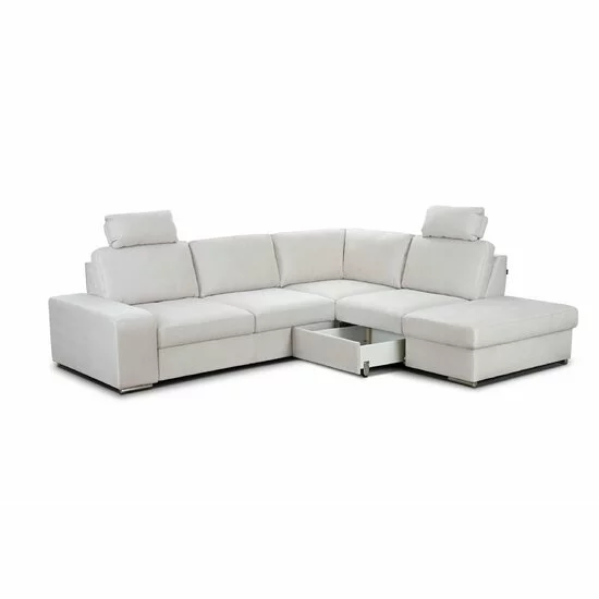 Colțar extensibil Brazilia,culoare personalizabila - 286x242 cm, tetiere rabatabile și brațe reglabile, cadru lemn și poliuretan picture - 12