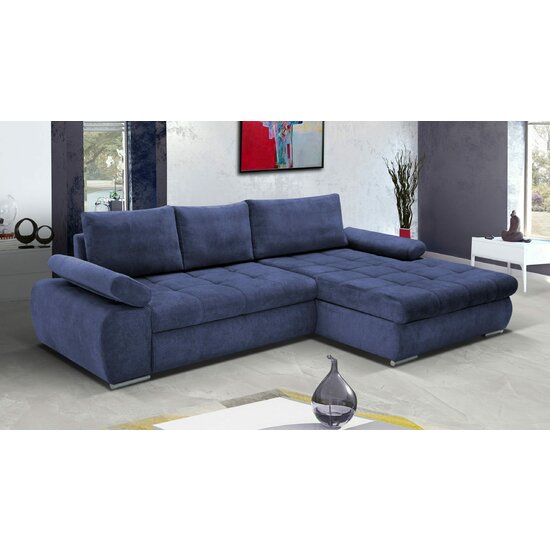 Coltar Extensibil Inferno stofa Aston 17 294x174x88 cm Culoare gri picture - 11