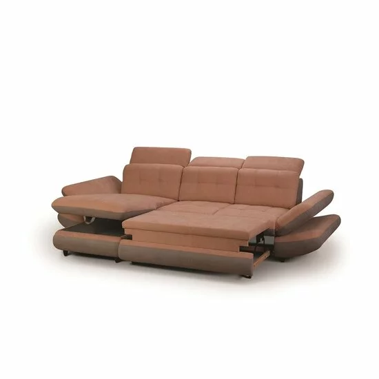 Colțar extensibil Strategos Mic, extensie tip sertar, cadru lemn și poliuretan, 297x181 cm, diverse culori picture - 12