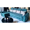 Colțar Viena Tip 2 extensibil,  culoare personalizabila - 320x165 cm, cu ladă de depozitare, saltea memory foam și micro pocket, structură fag stratificat picture - 8