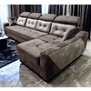 Colțar Viena Tip 2 extensibil,  culoare personalizabila - 320x165 cm, cu ladă de depozitare, saltea memory foam și micro pocket, structură fag stratificat picture - 4