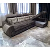 Colțar Viena Tip 2 extensibil,  culoare personalizabila - 320x165 cm, cu ladă de depozitare, saltea memory foam și micro pocket, structură fag stratificat picture - 5