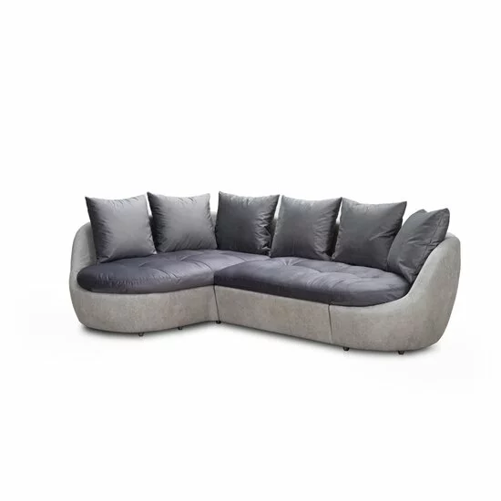 Colțar Sunrise extensibil, șezut confortabil, ladă depozitare, 279x191x95 cm, gri picture - 6