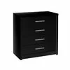 Comodă Genewa 1, design rustic Dab Canyon, PAL melaminat, 80x45x83 cm, stejar picture - 3