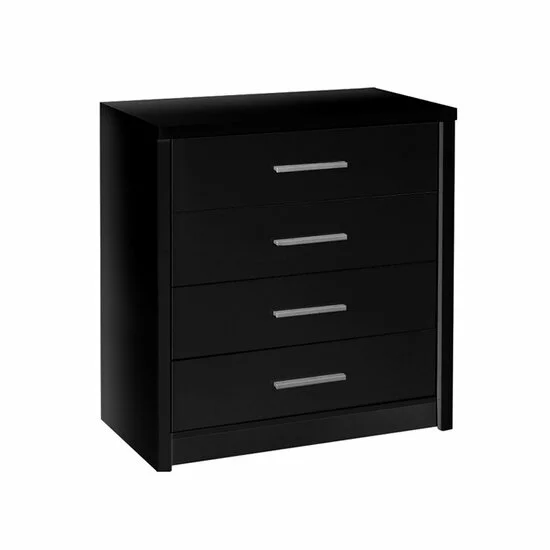 Comodă Genewa 1, design rustic Dab Canyon, PAL melaminat, 80x45x83 cm, stejar picture - 3