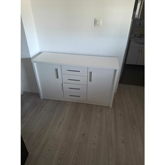 Comoda Genewa 2 140x45x83 cm stejar picture - 9
