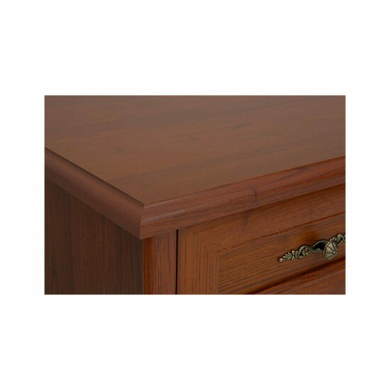 Comodă Sonata 2D/2S, design clasic, spațiu depozitare generos, cadru MDF + PAL laminat, finisaj elegant, 101x45x90.5 cm, Castan picture - 5