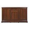Comodă Sonata 3D/1S, stil clasic, spațiu depozitare mare, cadru MDF + PAL laminat, design elegant, 153x45x90.5 cm, Castan picture - 1