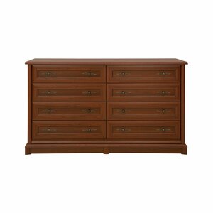 Comoda Sonata 8S 153x45x90,5 h cm Castan