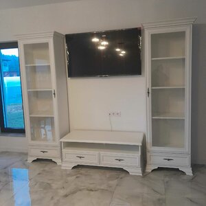Comoda TV Idento RTV2S 124,5/53,5/47 h cm Alb picture - 2