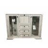Comoda White 2w3s1b  161x45x119 cm  Frasin Alb / Pin Argintiu picture - 2