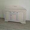 Comoda White 3D1S 160x45x93 cm Frasin alb/ Pin Argintiu picture - 9