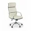 Scaun Costa birou cu mecanism TILT, piele ecologică, 60x63x117-124 cm, alb-negru picture - 1