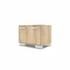 Cuier hol, Cu Spații Depozitare Și Oglindă, PAL, Design Modern, Alb picture - 5