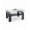 Masuta Cafea Diana H 110x60x55 cm Negru picture - 1