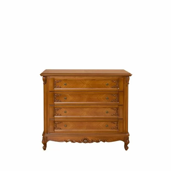 Set dormitor Paris, design clasic + finisaje premium, lemn masiv fag + MDF furniruit, dimensiuni variabile, nuc picture - 8