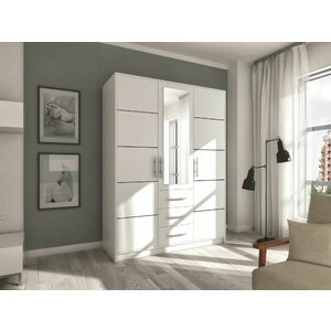 Dulap  Bali D3 147x58x200 cm Alb