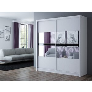 Dulap  Batumi 203x61x215 cm Alb