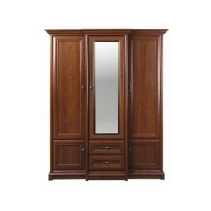 Dulap Sonata 3D/2S, stil clasic, 3 uși + 2 sertare, structură PAL laminat + MDF, spațiu depozitare generos, 178x66x225 cm
