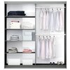Dulap Vigo 200x65x215 cm Grafit picture - 2