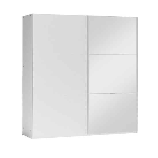 Dulap Vigo cu două uși culisante , pal melaminat, 151x65x215 cm, grafit picture - 3