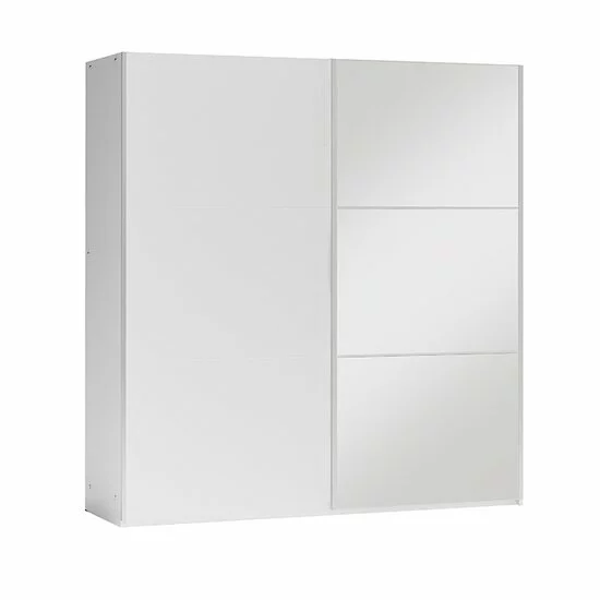 Dulap Vigo cu două uși culisante , pal melaminat, 151x65x215 cm, grafit picture - 3