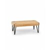 Masuta Cafea Emily 110x60x42 cm Stejar Auriu picture - 2
