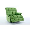 Fotoliu Recliner Relax, funcție rabatabilă, suport picioare integrat, tapițerie textilă premium, 100x106x107 cm, Verde picture - 2