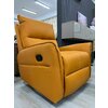 Fotoliu Recliner Ruxy, sistem rabatabil avansat, confort ergonomic, tapițerie piele ecologică premium, 95x100x105 cm, Portocaliu picture - 2