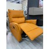 Fotoliu Recliner Ruxy, sistem rabatabil avansat, confort ergonomic, tapițerie piele ecologică premium, 95x100x105 cm, Portocaliu picture - 3