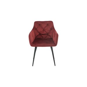 Fotoliu Velvet Dark Red