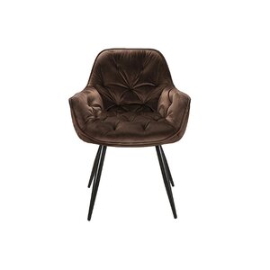 Fotoliu Velvet Dark Brown
