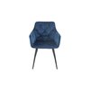 Fotoliu Velvet , stofa catifelata, 50x45x87 cm Blue picture - 1