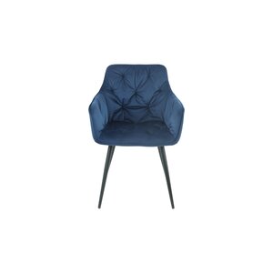 Fotoliu Velvet , stofa catifelata, 50x45x87 cm Blue