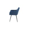 Fotoliu Velvet , stofa catifelata, 50x45x87 cm Blue picture - 3