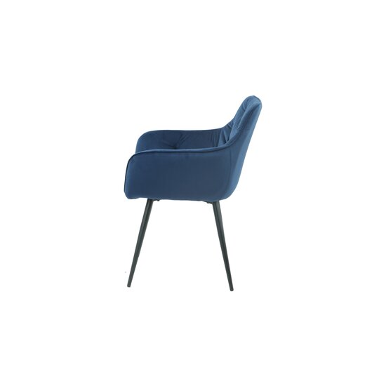 Fotoliu Velvet , stofa catifelata, 50x45x87 cm Blue picture - 3
