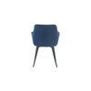 Fotoliu Velvet , stofa catifelata, 50x45x87 cm Blue picture - 5